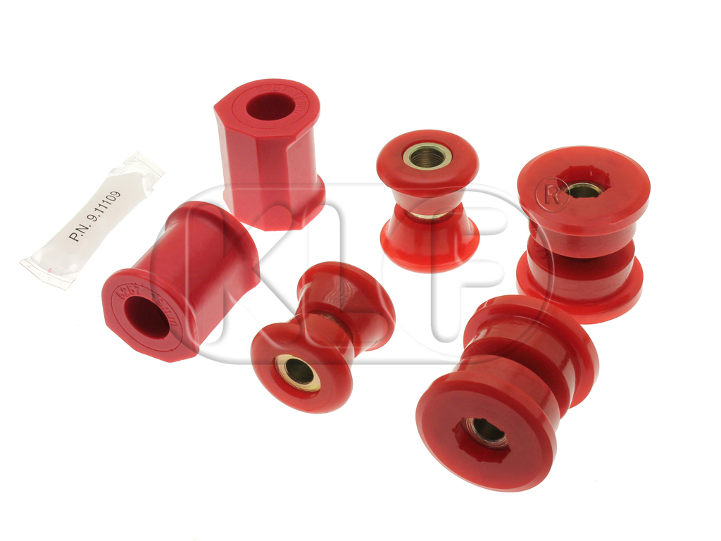 Bushing Kit, front axle, urethane, 1302/1303 only, year 8/70-7/73