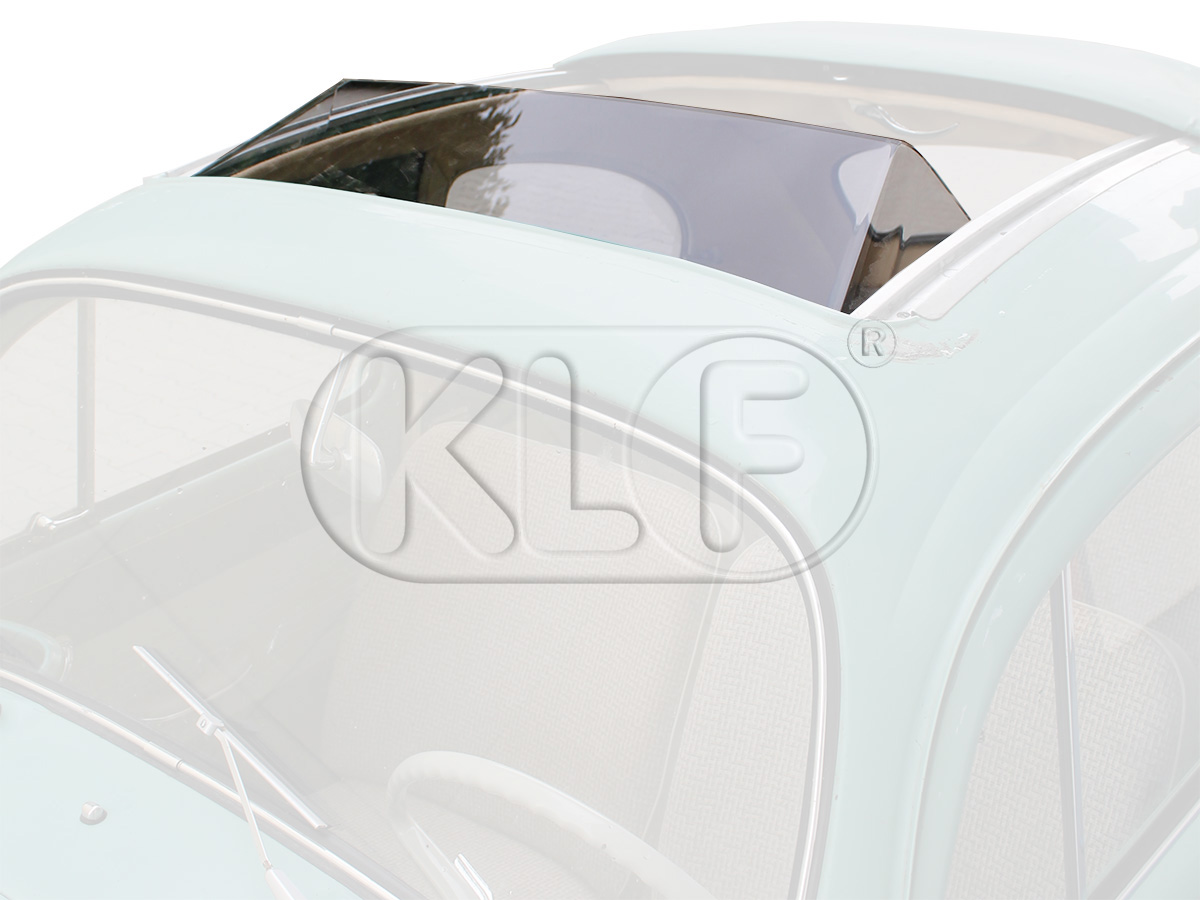 Wind deflector, folding roof, transparent, year thru 07/67