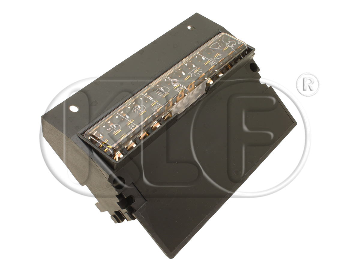 Fuse Box, 12 fuses, only 1303, year 08/72 on 