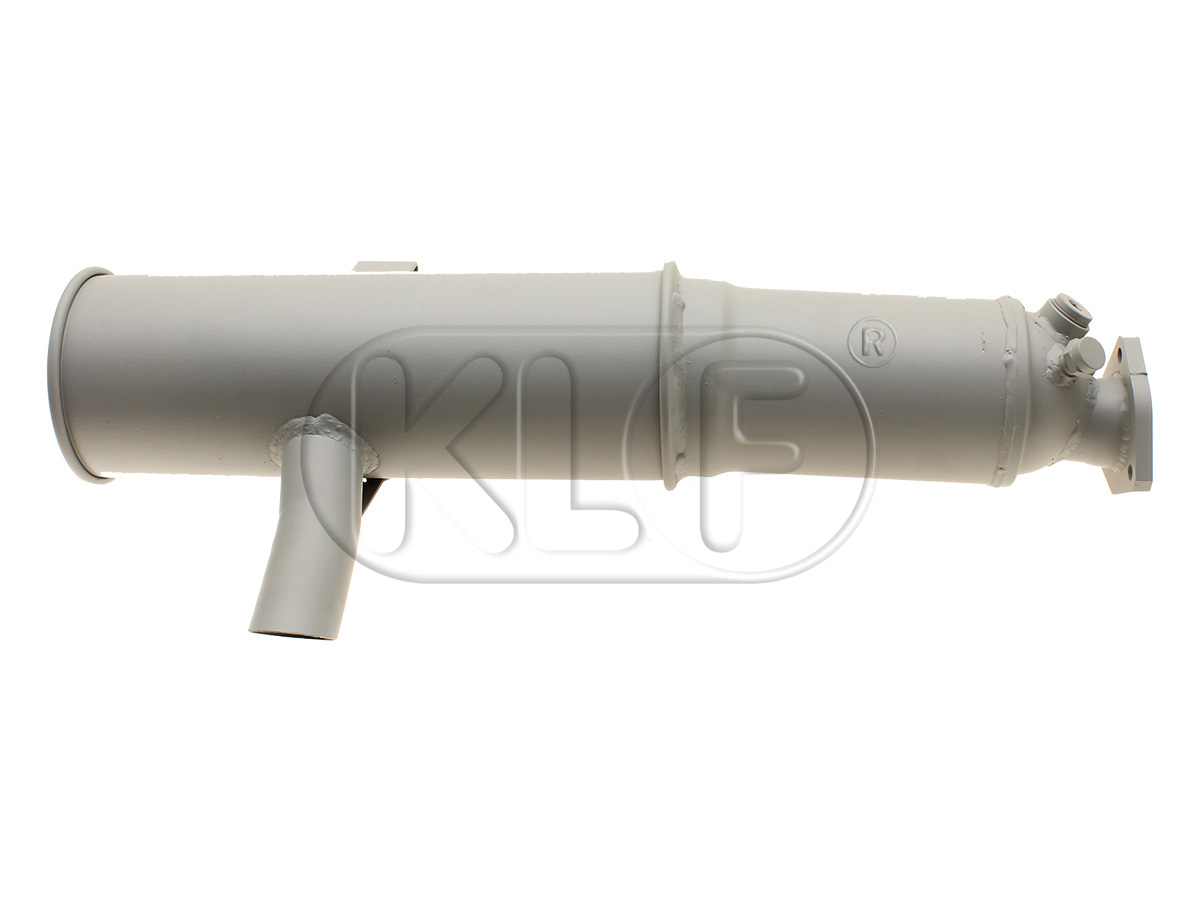 Muffler with catalytic converter for ACD engine 