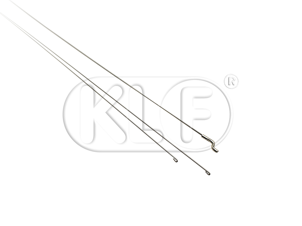 Heater Cable, under rear seats, year 08/64 - 07/72