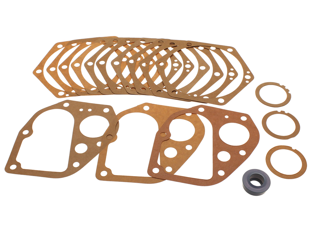 gasket set for gearbox, swing axle, year thru 80760