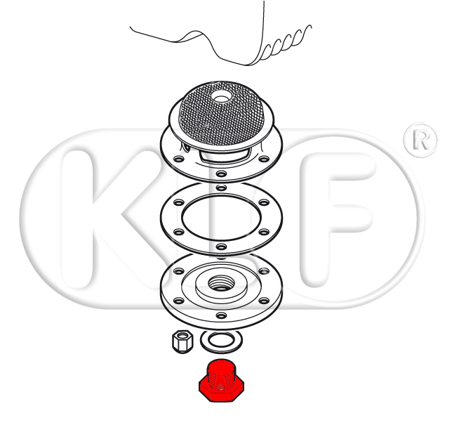 Sump Plug, 25-37 kW (34-50 PS)