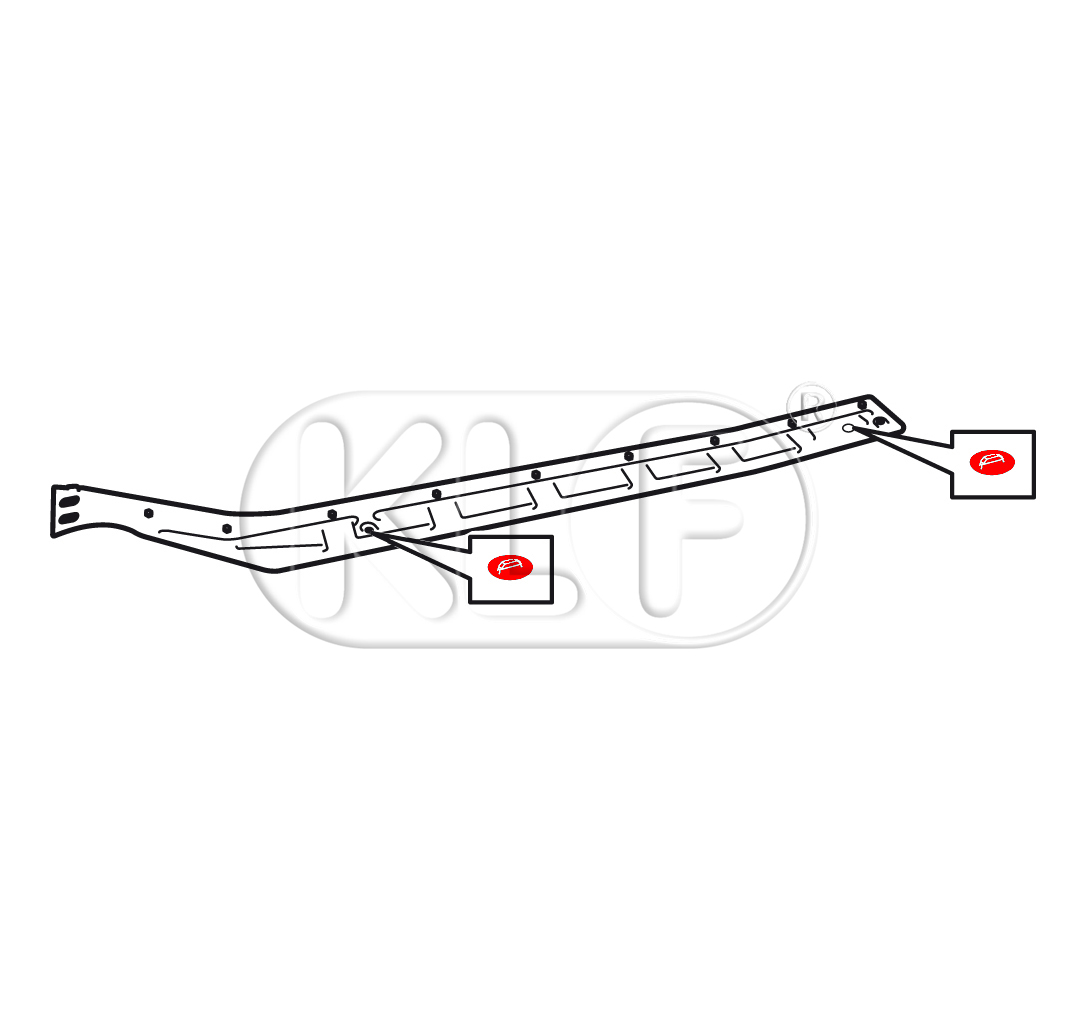 Drain Grommet for Heaterchannel