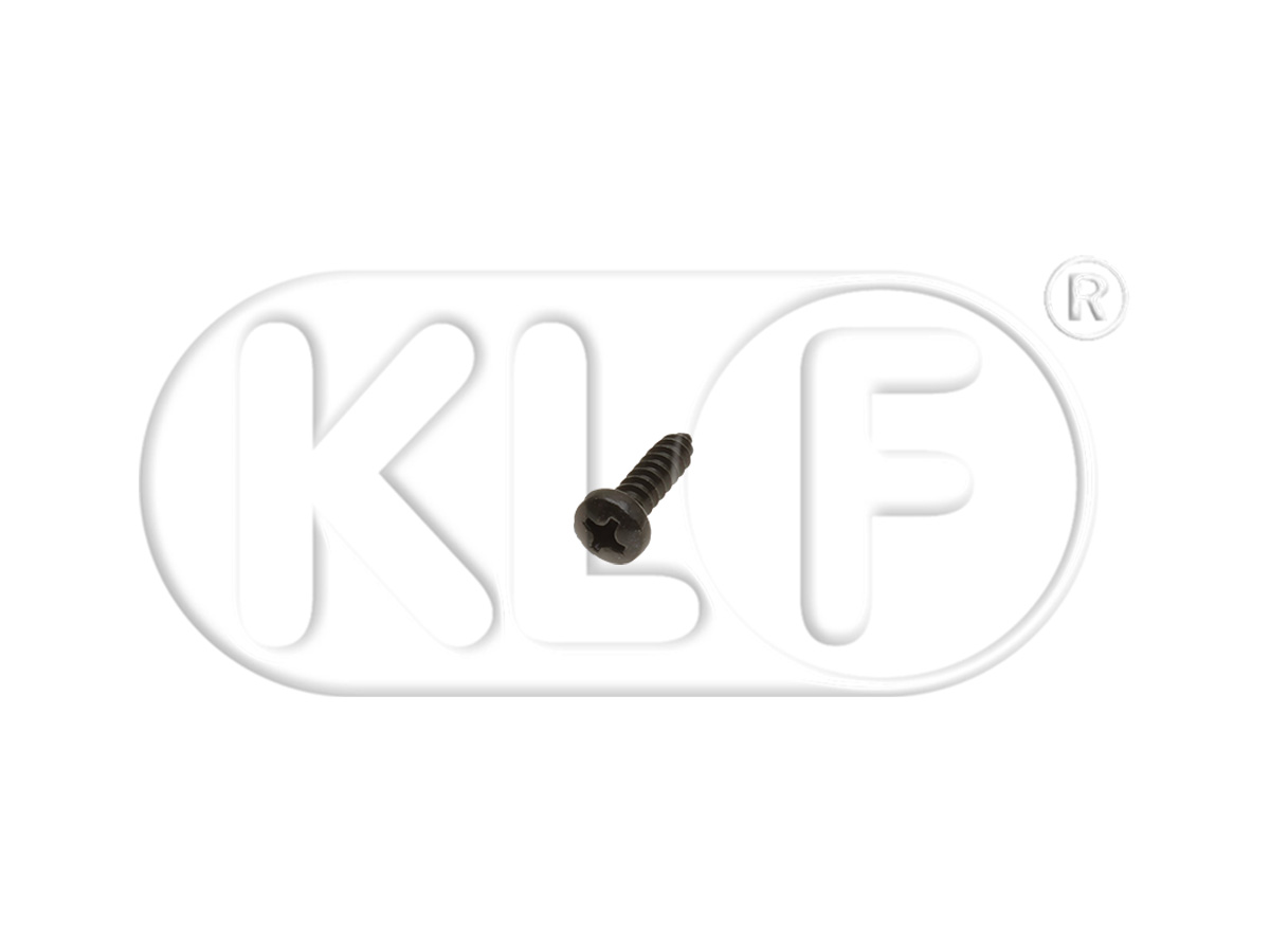 Screw for rubber wedges at front header bow, year 08/72 on