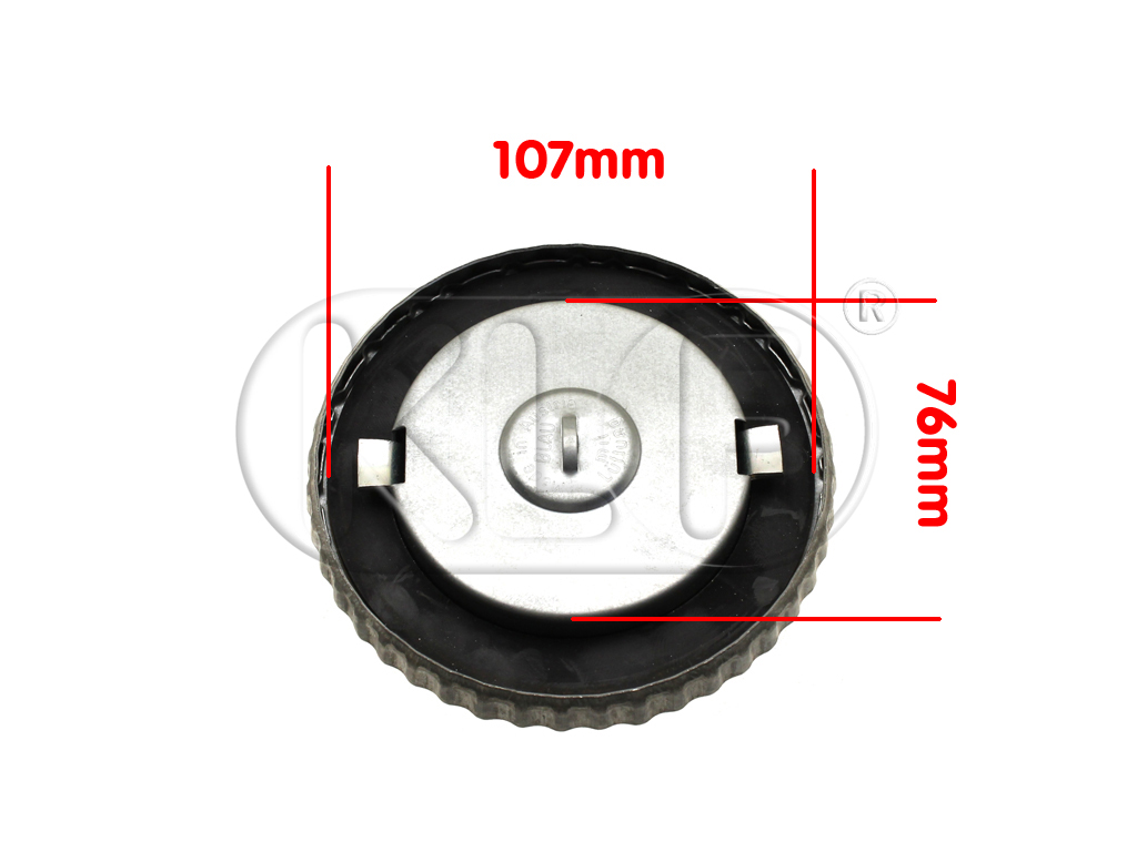 Tankdeckel, bis Bj. 07/54, Durchmesser 100mm