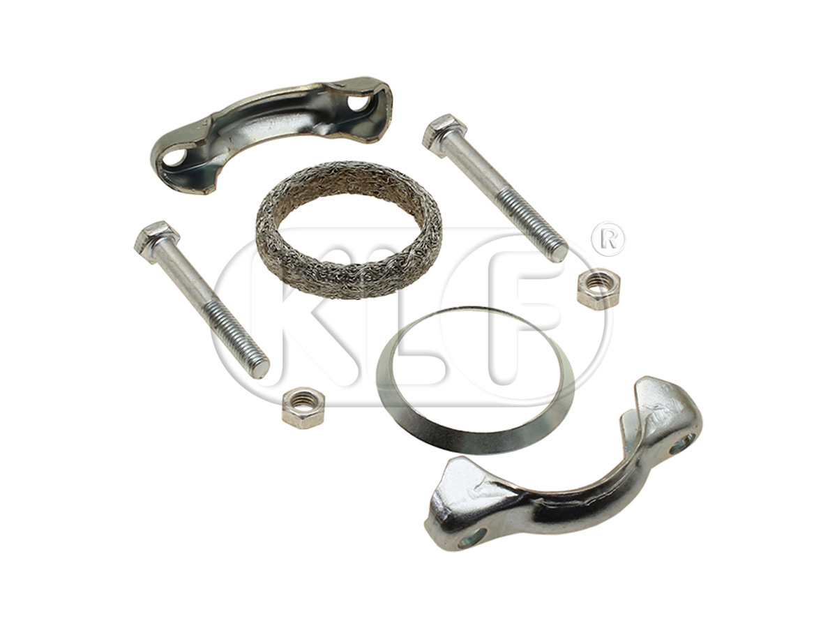 Clamp for tail pipe year 08/55 on and for heat exchanger/muffler year  08/60 on