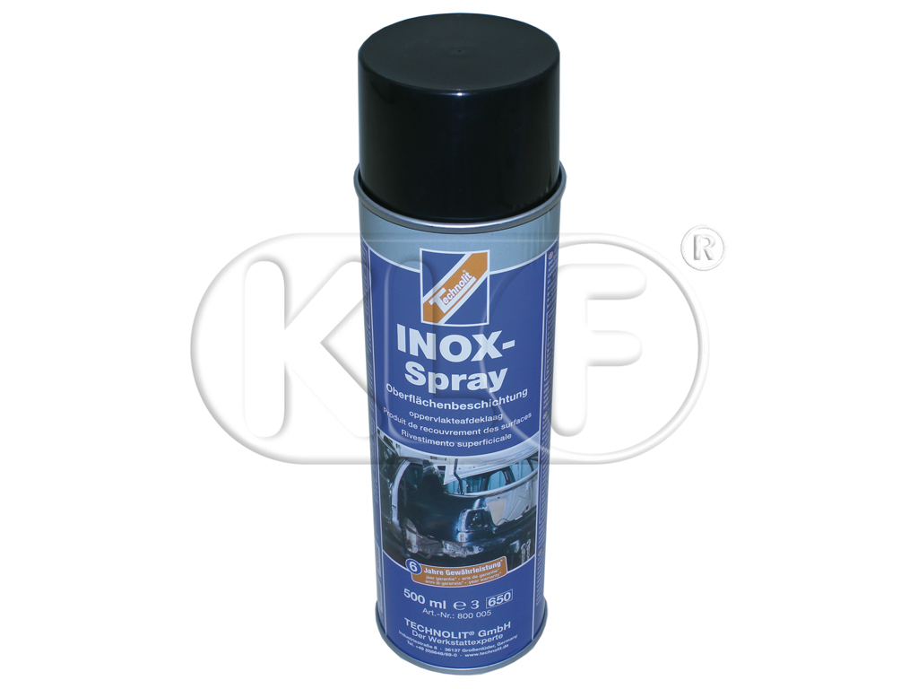 Inox Spray, Cathodic corrosion protection and synthetic coating, industrial quality, 500ml