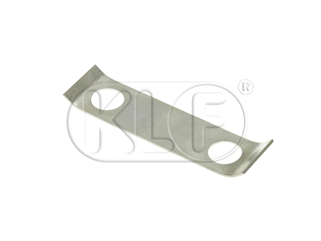 Axle Beam Lock Plate, locks axle beam mount bolts, fits year through 7/65 Axle Beam Lock Plate, locks axle beam mount bolts, fits year through 7/65