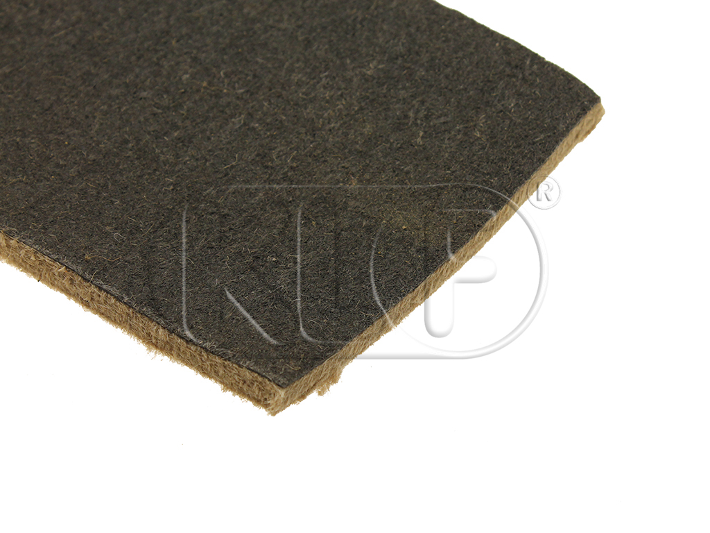 Insulation for interior, soundproofing with bitumen surface, width 1,5m, 10mm thickness