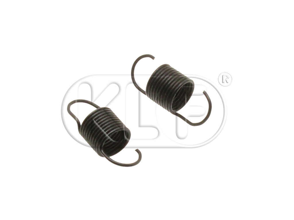 Seat Locking Hook Spring, pair, year 8/68-7/70