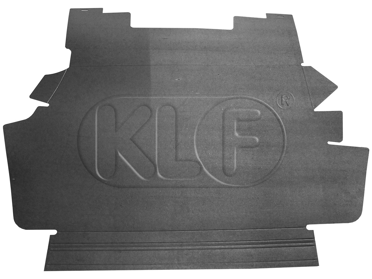 Trunk Liner, black hardboard, year 08/70 on, not 1302/1303