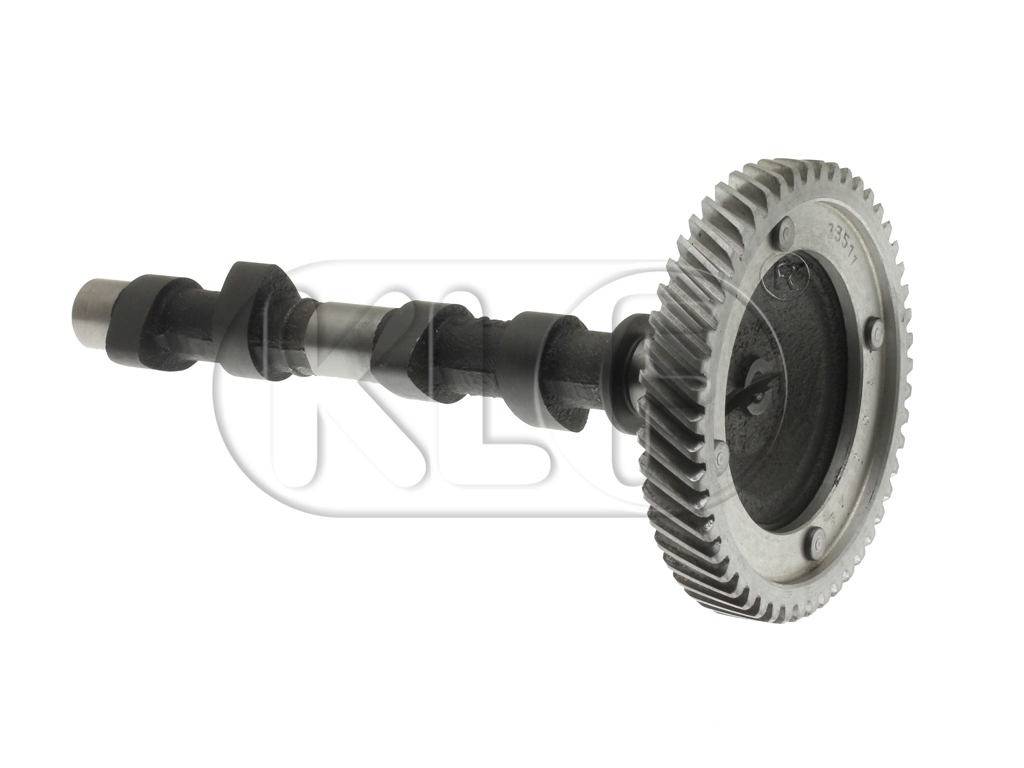 Camshaft with Gear, 25-37 kW (34-50 PS), 4-hole camshaft gear Camshaft with Gear, 25-37 kW (34-50 PS), 4-hole camshaft gear