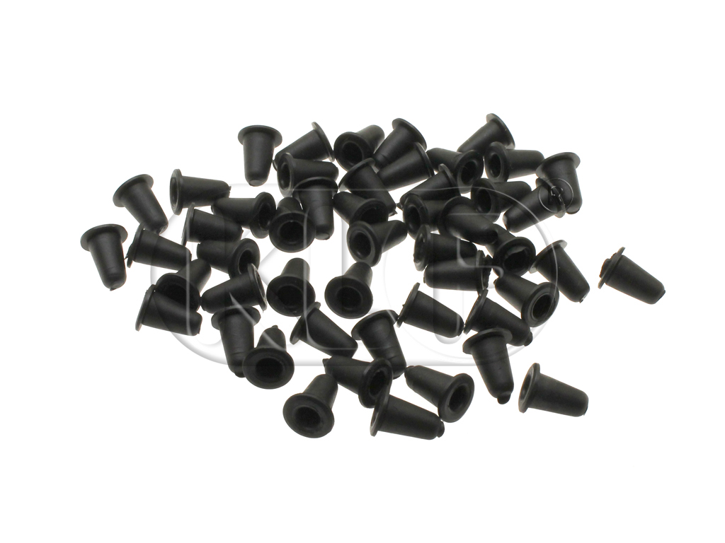 Rubber Seal for door panel clips and body molding clip, set of 50