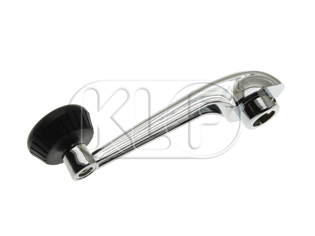 Window Handle Knob, black, year 8/66-7/67