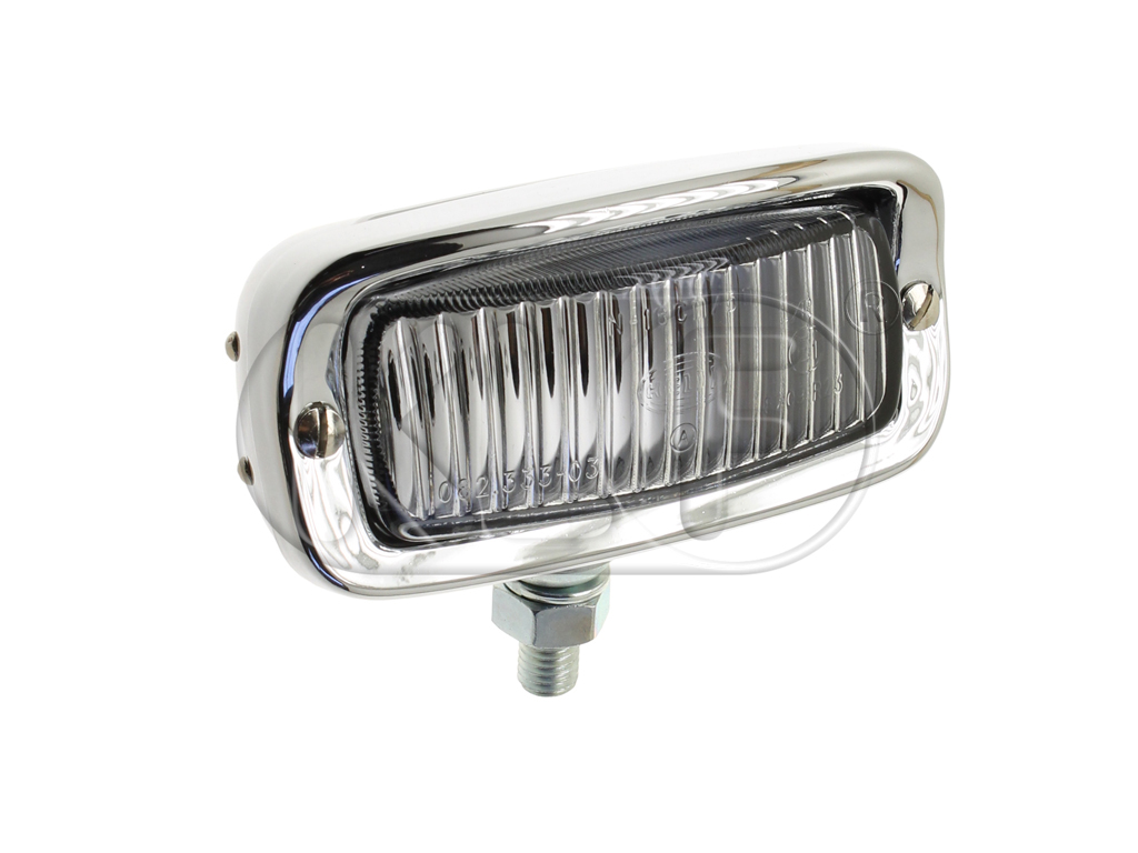 Back up Light, Hella, chrome, square shape