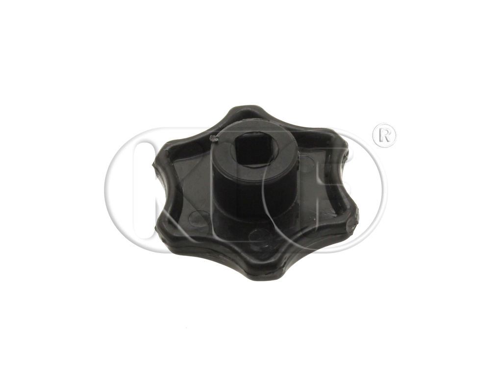 Knob for Heating Control, black, year thru 7/64