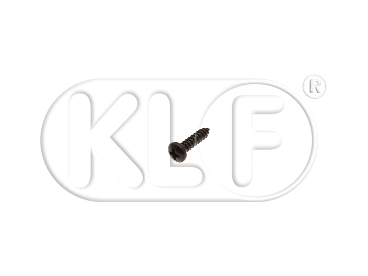Upper screw for top alignment pin, convertible, year 08/72 on and for headlight year 08/73 on