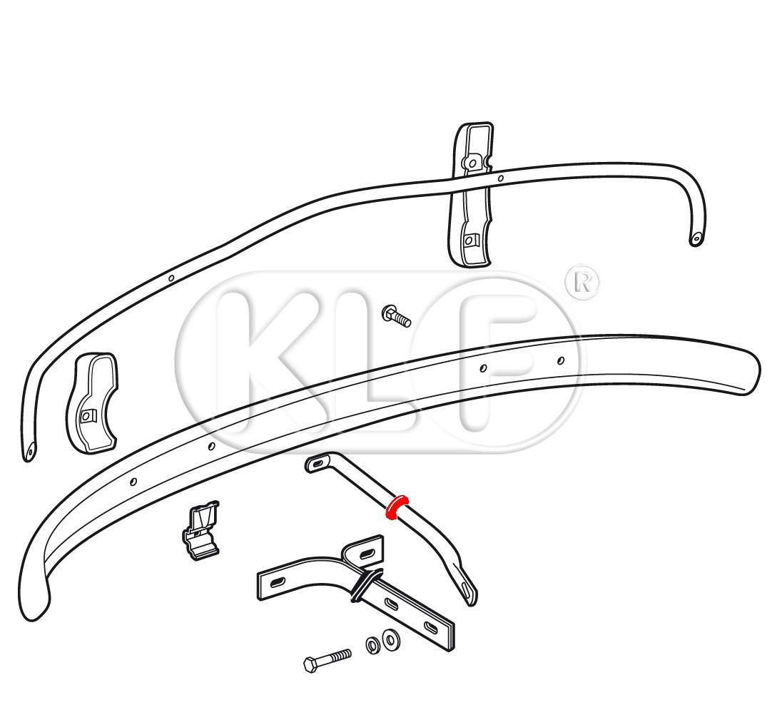 Grommet for Bumper Support