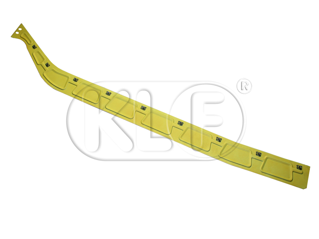 Heater Channel Bottom Plate, left, Top Quality, year thru 07/67