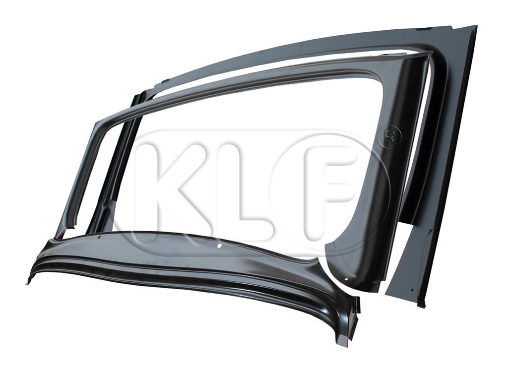 Windshieldframe convertible, year thru 07/57