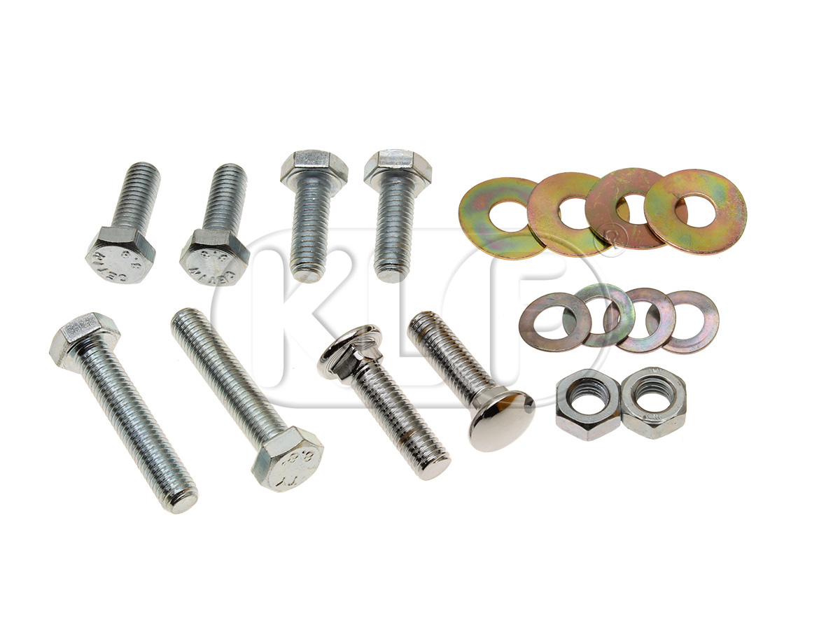 Anbausatz Stoßstange vorne oder hinten (nicht Export) Bj. 09/52 - 07/67 (Sparkäfer bis Bj. 07/73) Anbausatz Stoßstange vorne oder hinten (nicht Export) Bj. 09/52 - 07/67 (Sparkäfer bis Bj. 07/73)