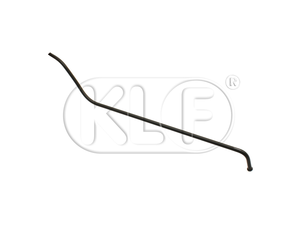 Brake line, extends from reservoir to master cylinder, year 54 - 07/67