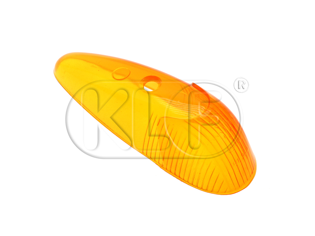 Turn Signal Lens, yellow, year thru 10/63