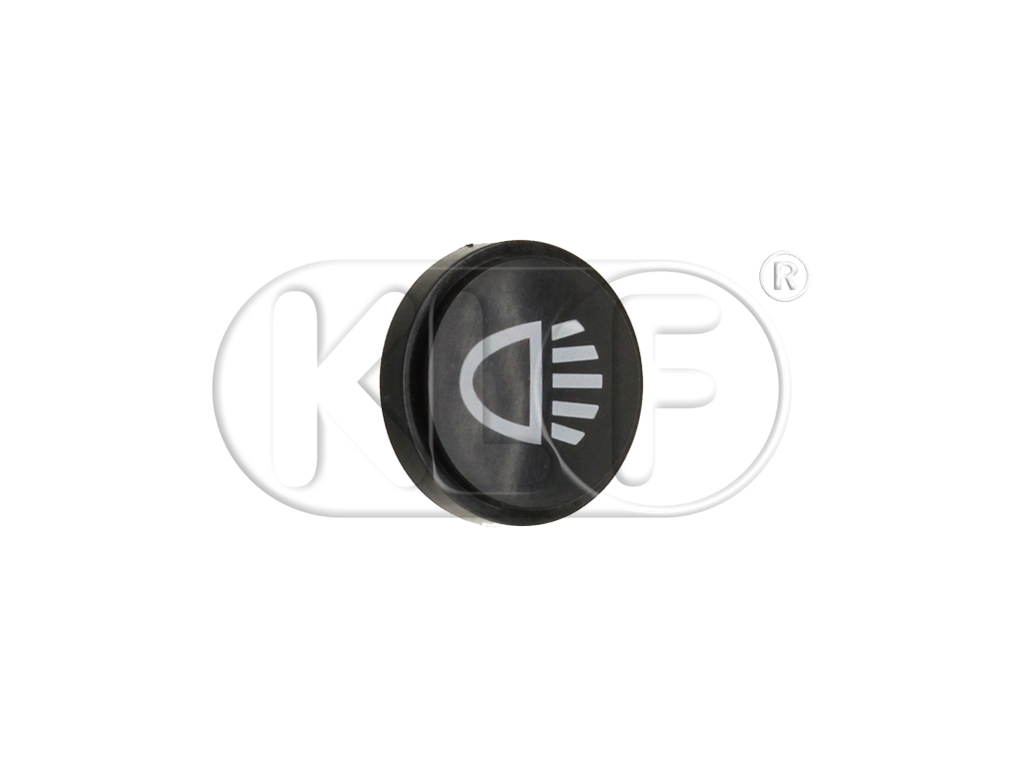 Headlight Switch Center cap, year 8/67 on, not 1303 and 1600i Headlight Switch Center cap, year 8/67 on, not 1303 and 1600i
