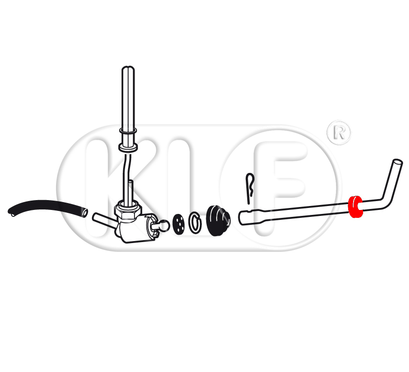 Grommet for Reserve Lever