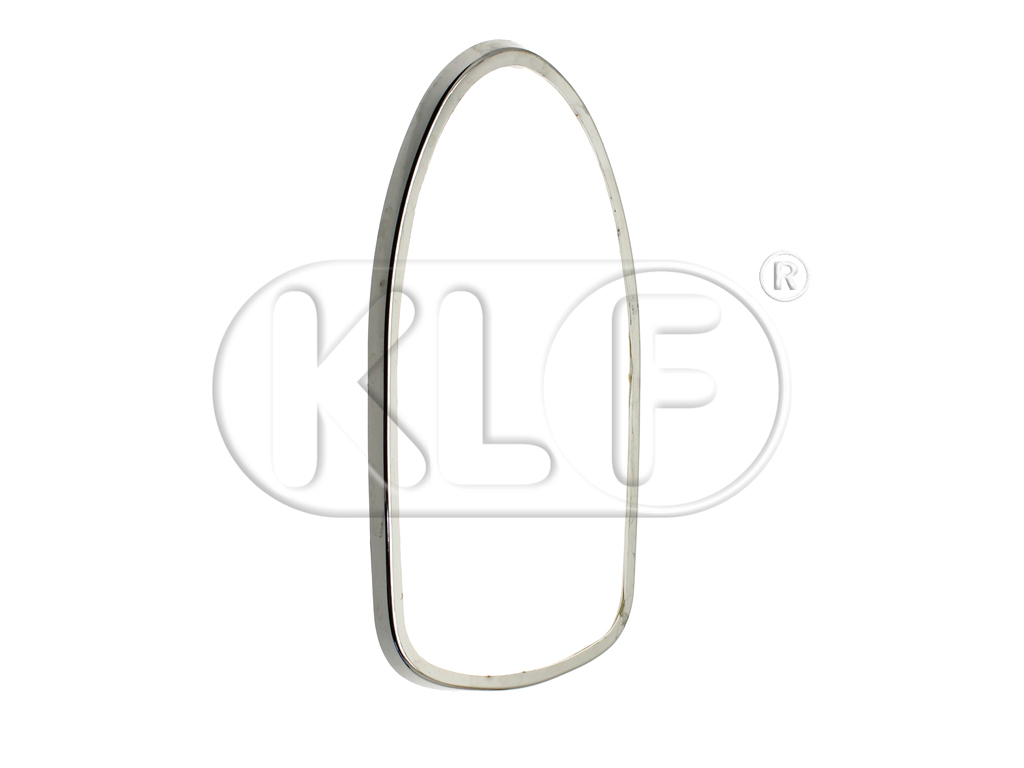 Taillight Bezel, chrome, year 8/67-7/72