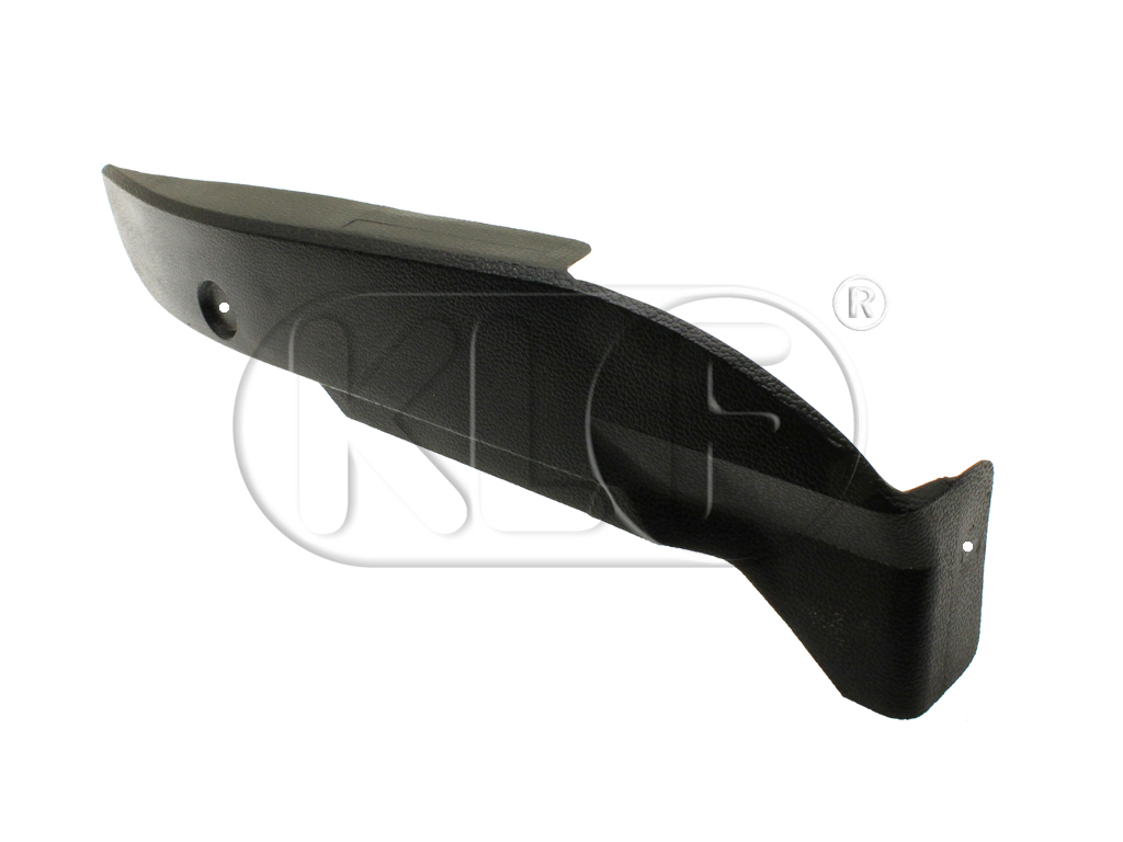 Cover Plate for seat frame right inner, plastic, year 08/72 - 07/75