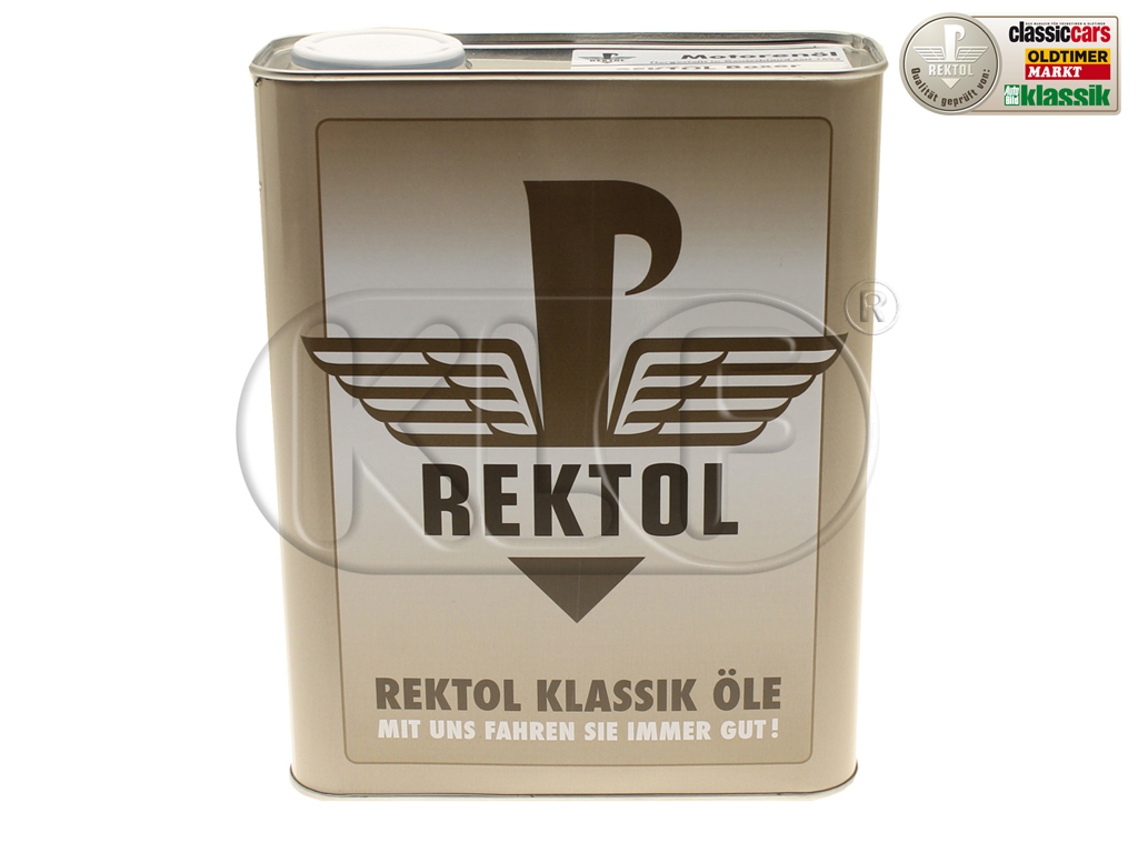 Motor Oil Rektol Flat 4, SAE 15W-40 HD, 2 Liter