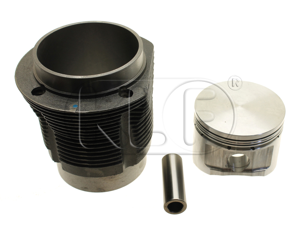 Big bore piston and cylinder set, 81mm for 22 kW (30 PS)