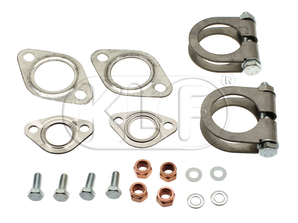 Muffler Installation Kit, Abarth Style, 18-22 kW (25-30PS)