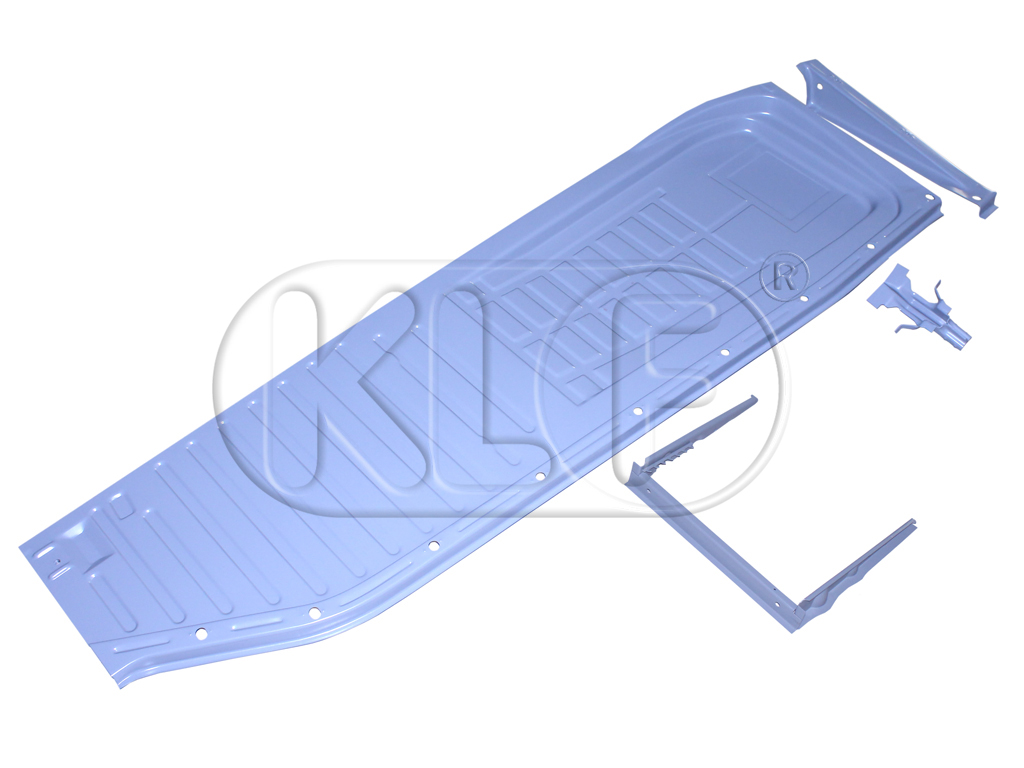 Floorpan Half left, with seat runners, top-quality, year 8/55-7/70