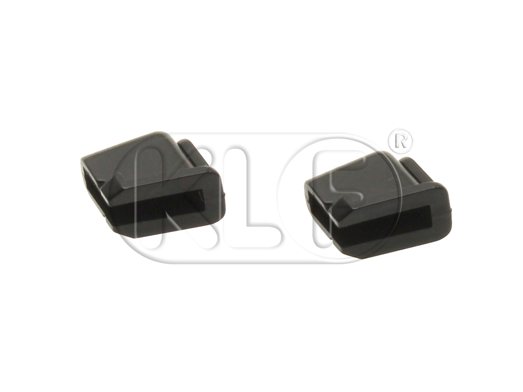 Rubber Stops for Door Window, convertible, year 8/64 on, pair