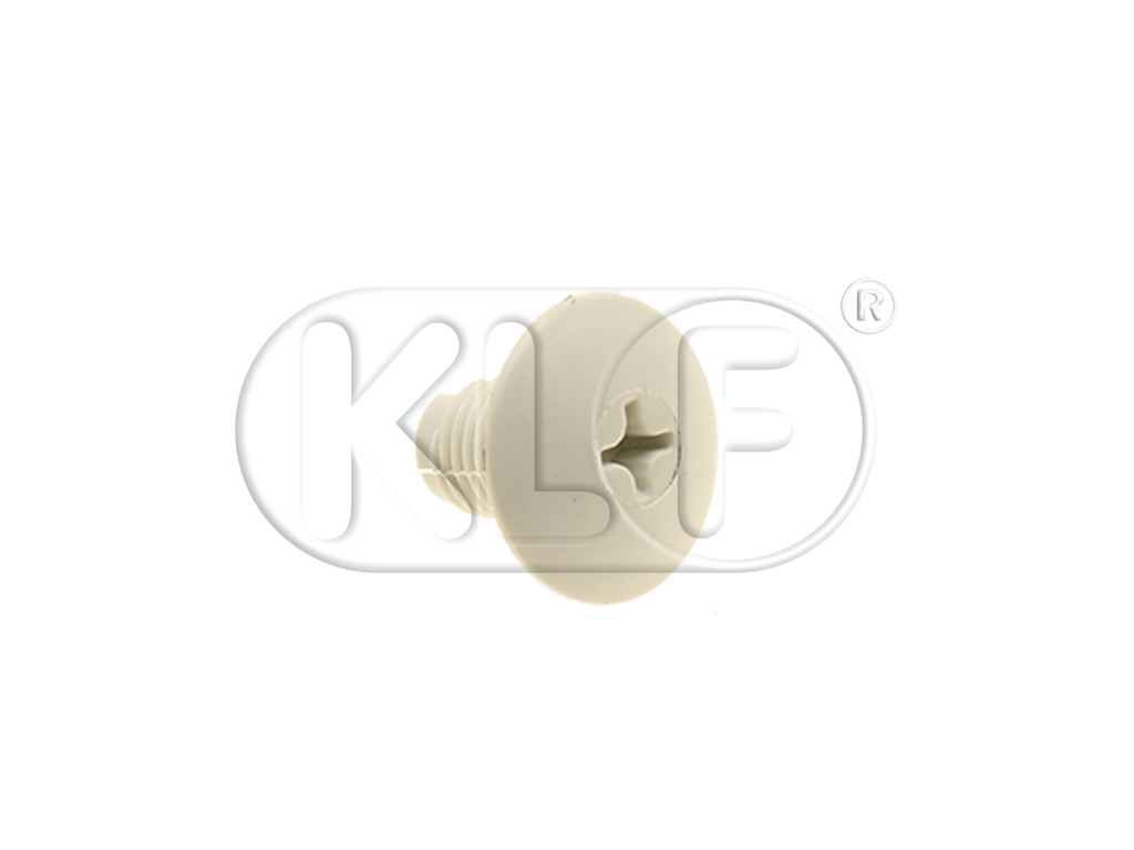 Cover Plug for Seat Belt Thread, white