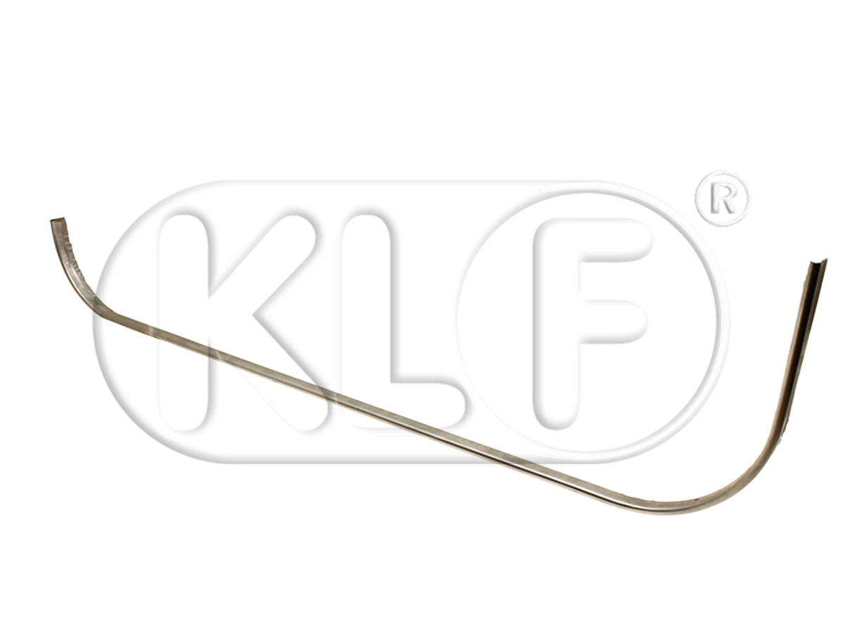 Klemmleiste für Teppich am Schweller, links, nur Cabrio, bis Bj. 07/70 Klemmleiste für Teppich am Schweller, links, nur Cabrio, bis Bj. 07/70