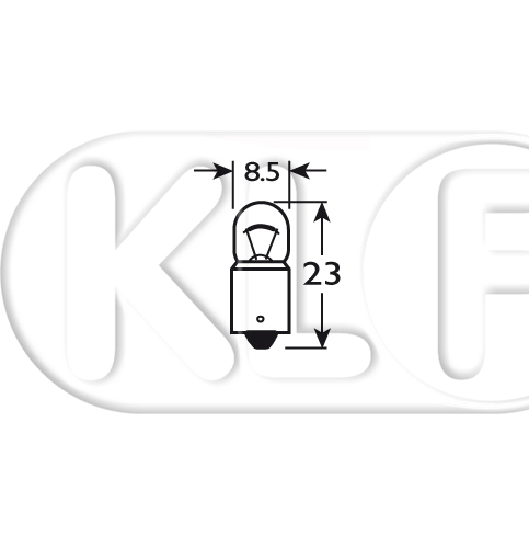 Bulb, 6 volt 4 W