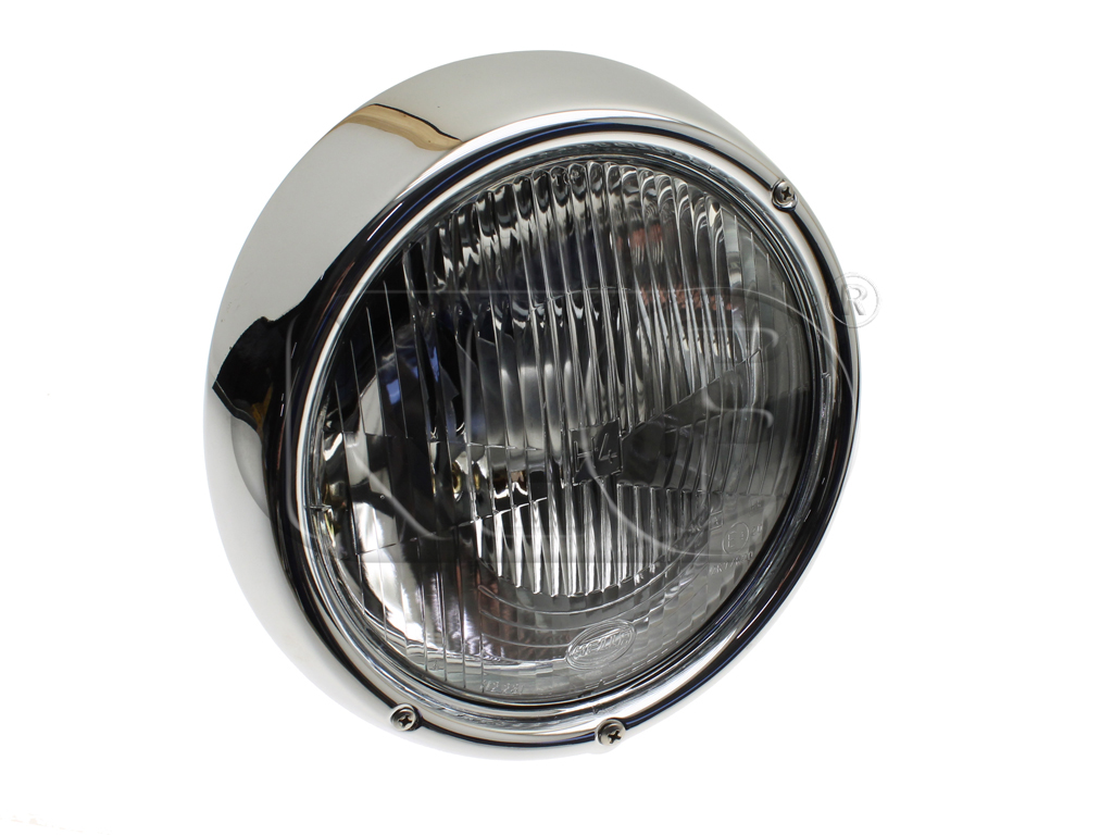 Headlight complete H4, year 8/67-7/73 Headlight complete H4, year 8/67-7/73