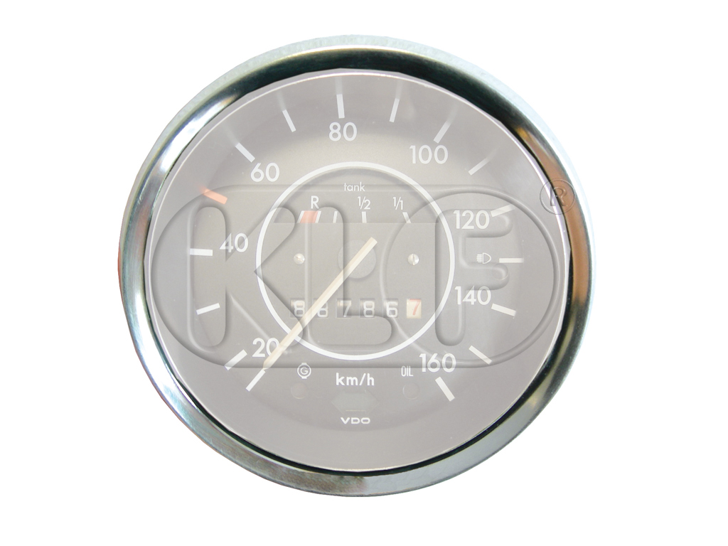 Speedo Ring, polished aluminium, 1303 only