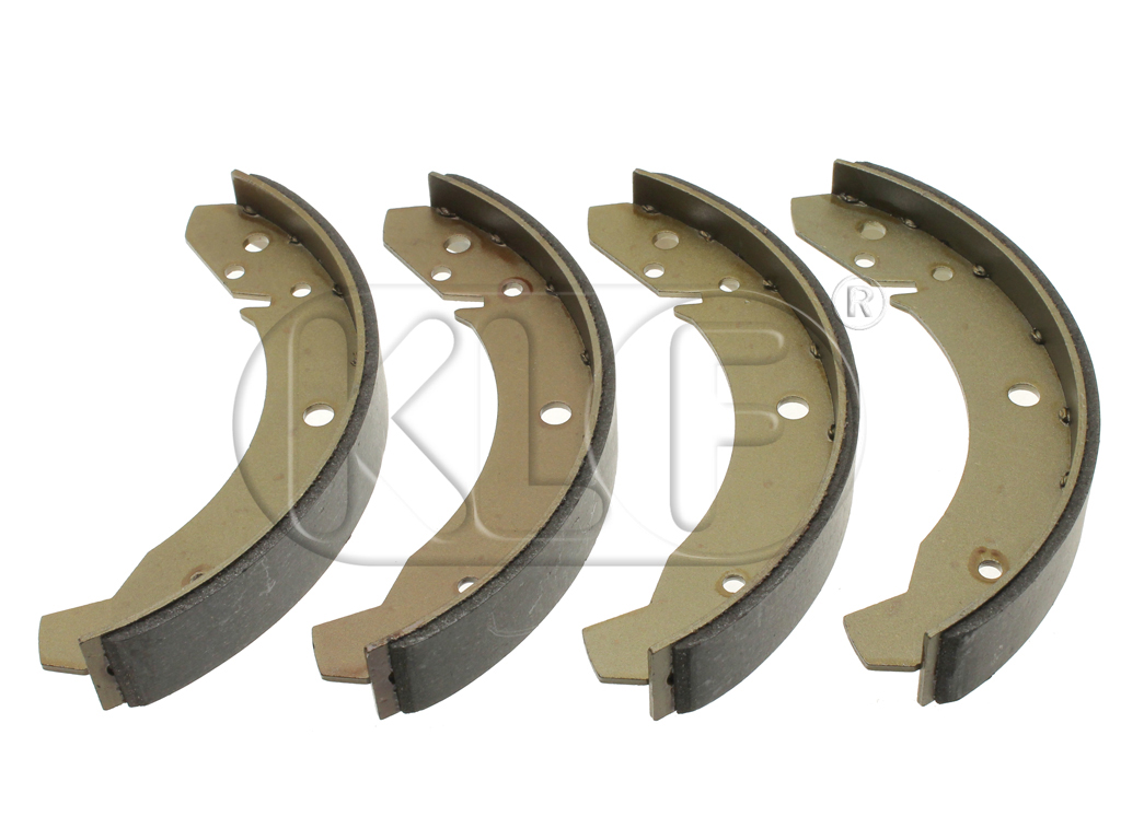 Brake Shoe Set, rear, year 10/57- 7/67 (30mm), set of 4