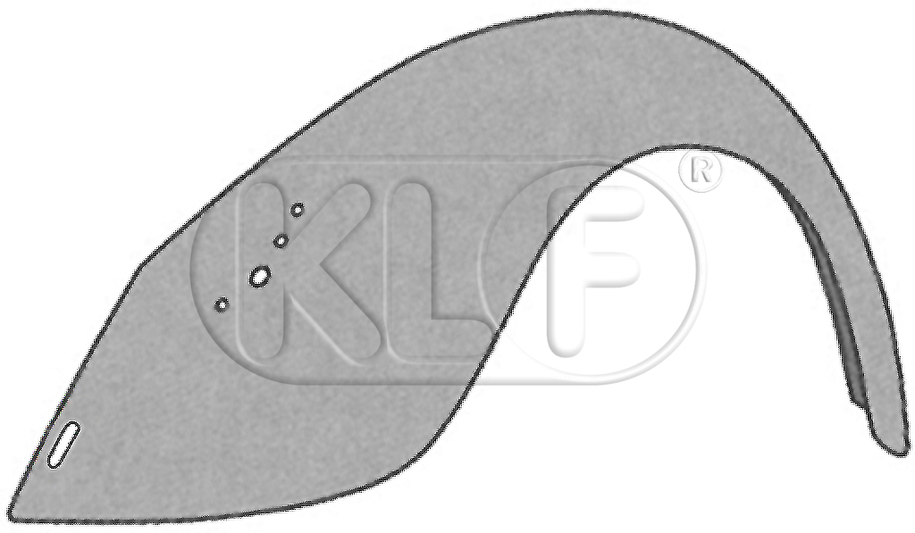 Kotflügel hinten rechts, bis Bj. 05/61 - 07/67 (Sparkäfer bis 7/73) 